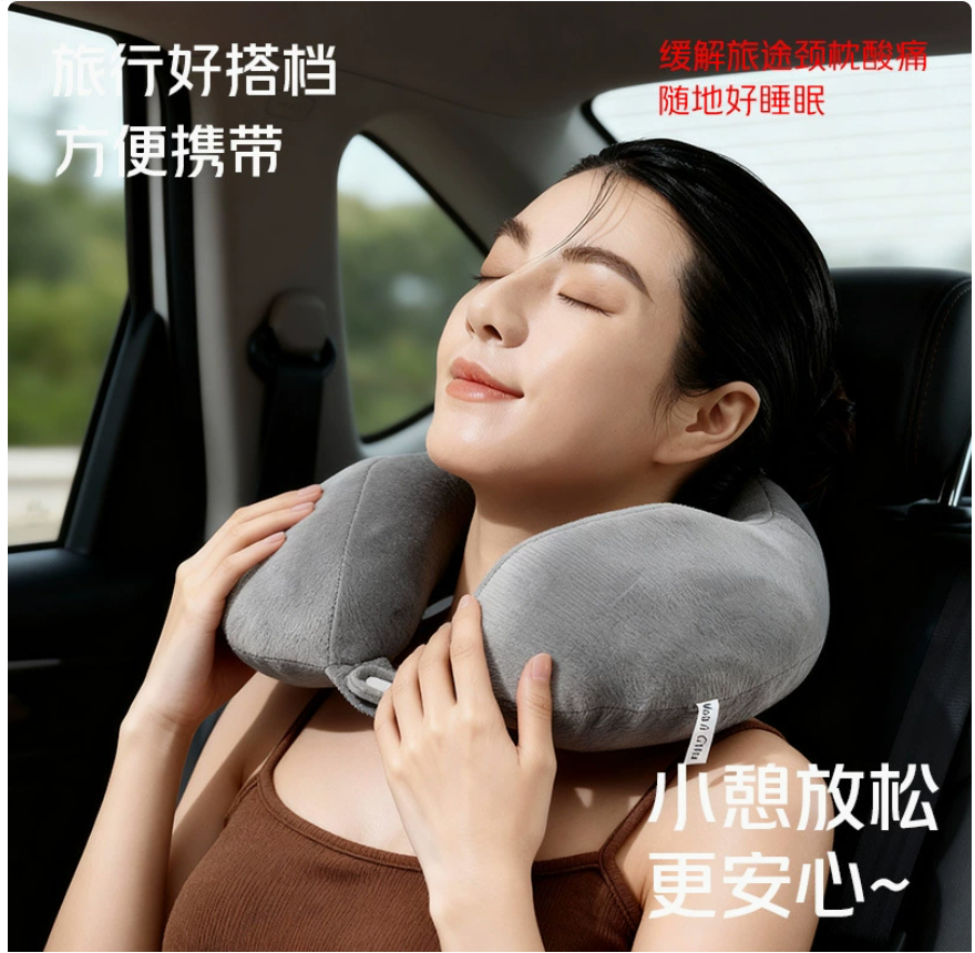 旅行枕/自动充气垫/充气枕头细节图