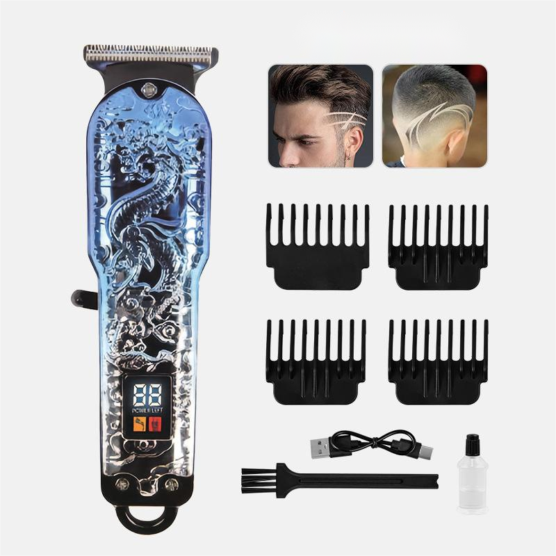 New cross-border hair clipper, professional hair clipper, men's electric hair cutting tool, hair salon engraving electric clipper Item Picture