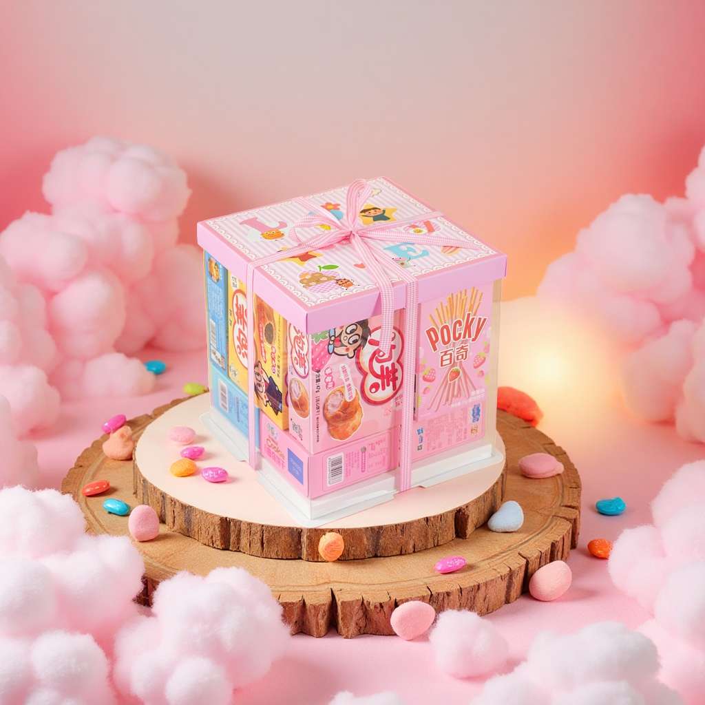 Delicious snack gift box, fruit box, Children's Day gift box on June 1st