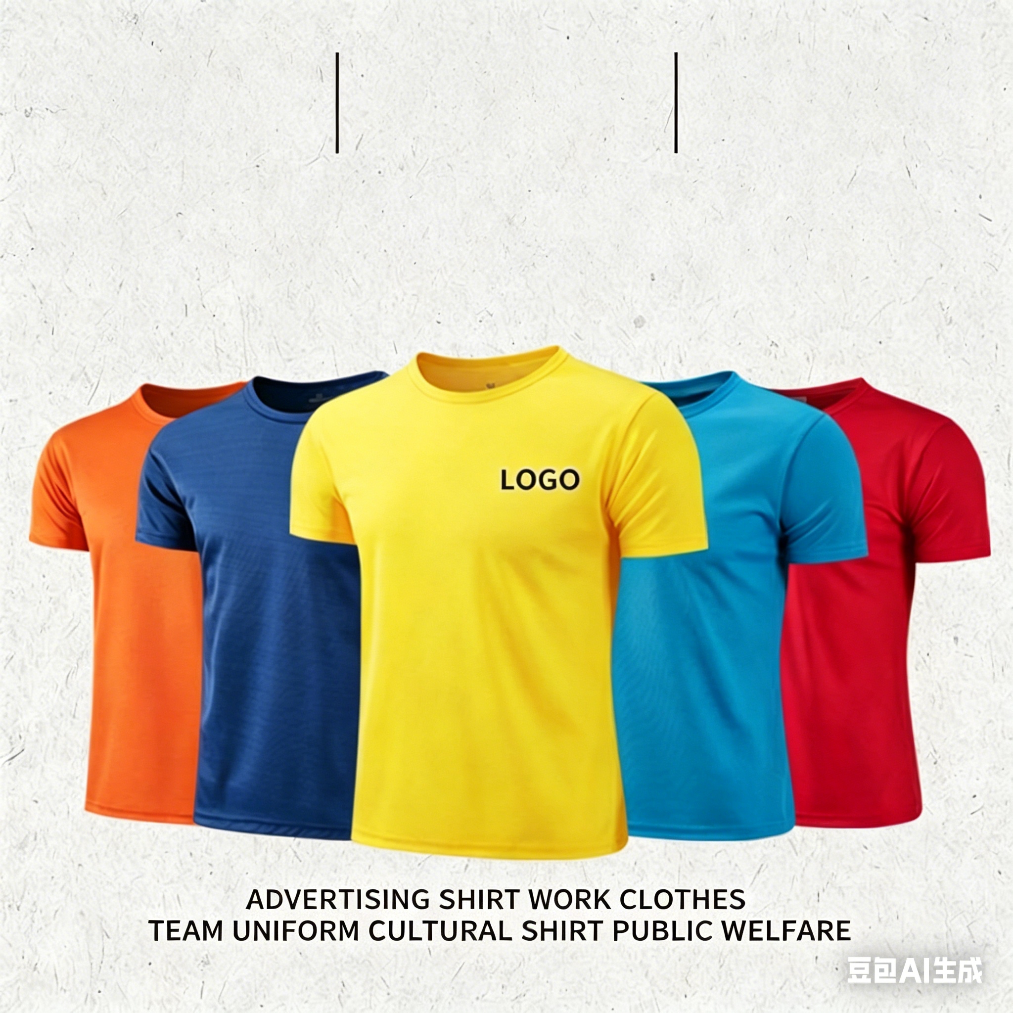 Cross-border quick-drying T-shirts, round-neck short-sleeved advertising shirts, cultural shirts, work clothes, election shirts, printed words and logos, custom-made full figure