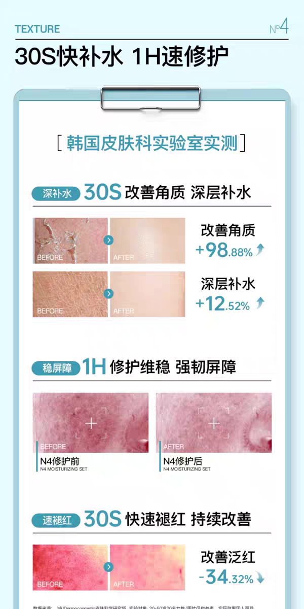 Aikewei N4 Hydrating Balance Lotion 140ml Hydrating, Moisturizing, Soothing and repairing sensitive skin care products detail image 5
