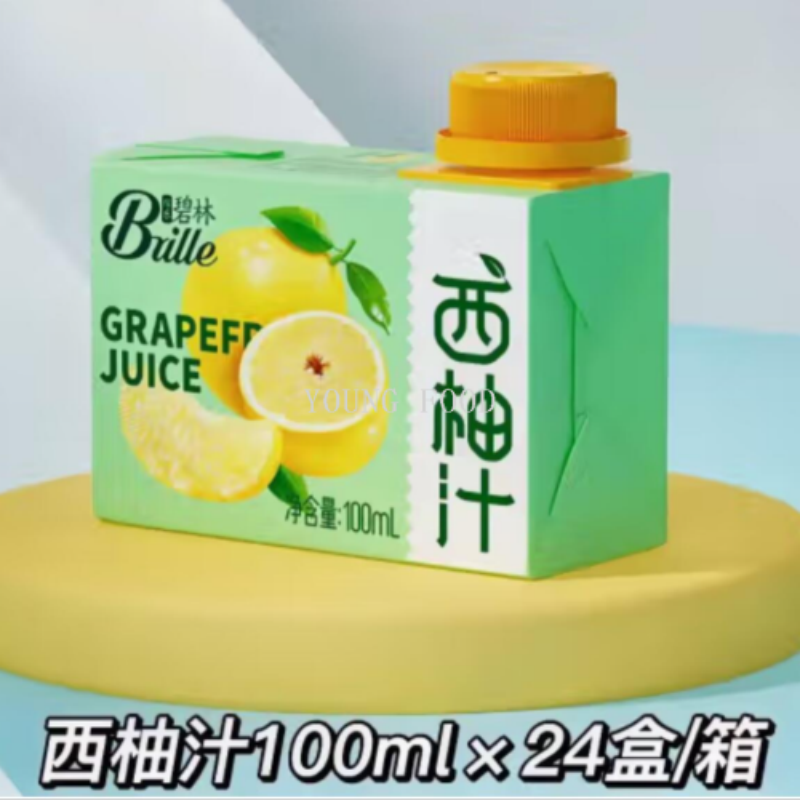 包邮！稼乐碧林果汁100ml 便携装鲜果萃取 果汁白底实物图