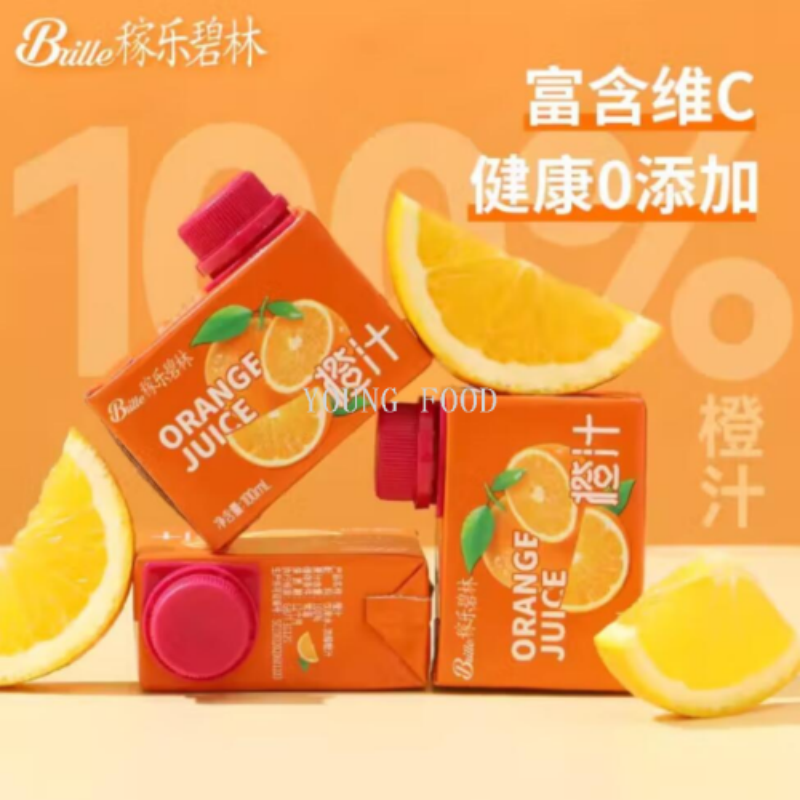 包邮！稼乐碧林果汁100ml 便携装鲜果萃取 果汁细节图