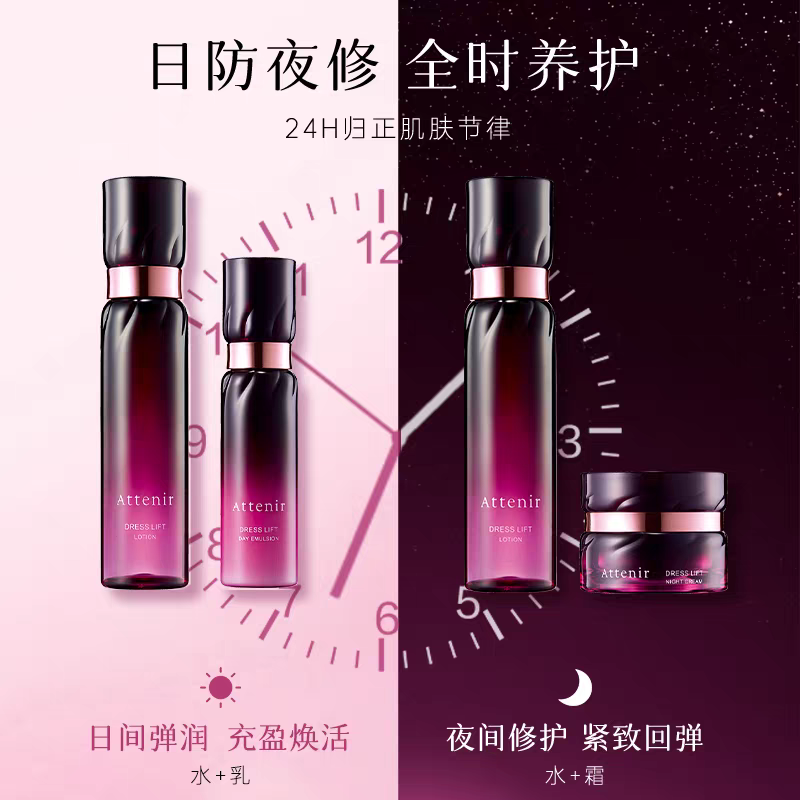ATTENIR/艾天然紧致塑颜日用精华乳60ml 紧致抗皱修护补水保湿细节图