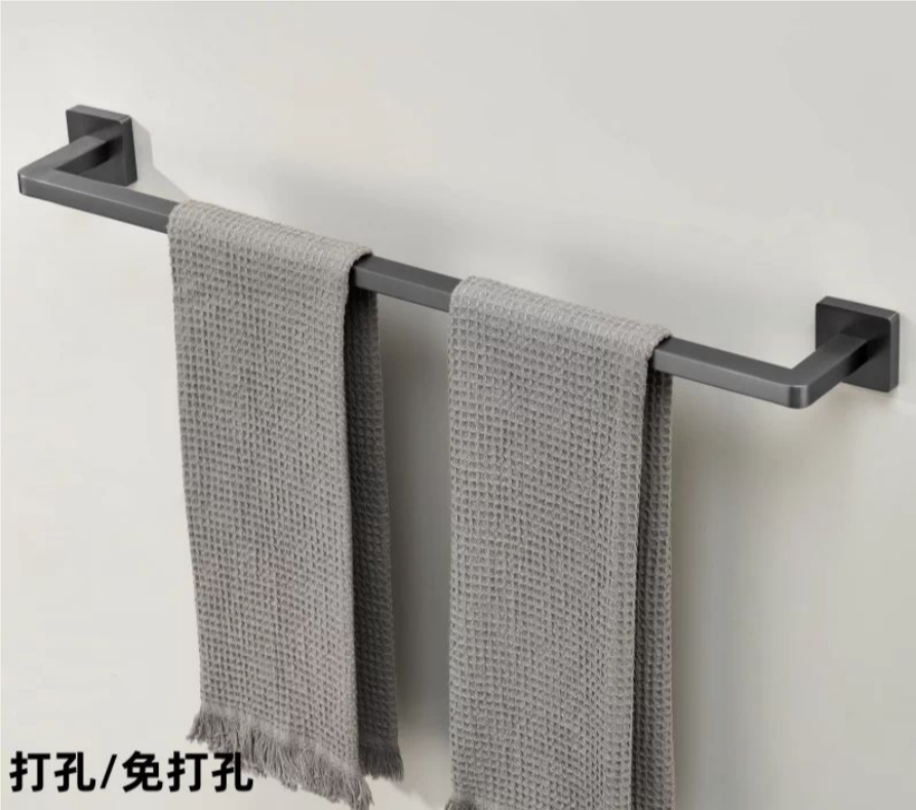 不锈钢毛巾架毛巾泵头浴室用品厨房用品多功能挂架