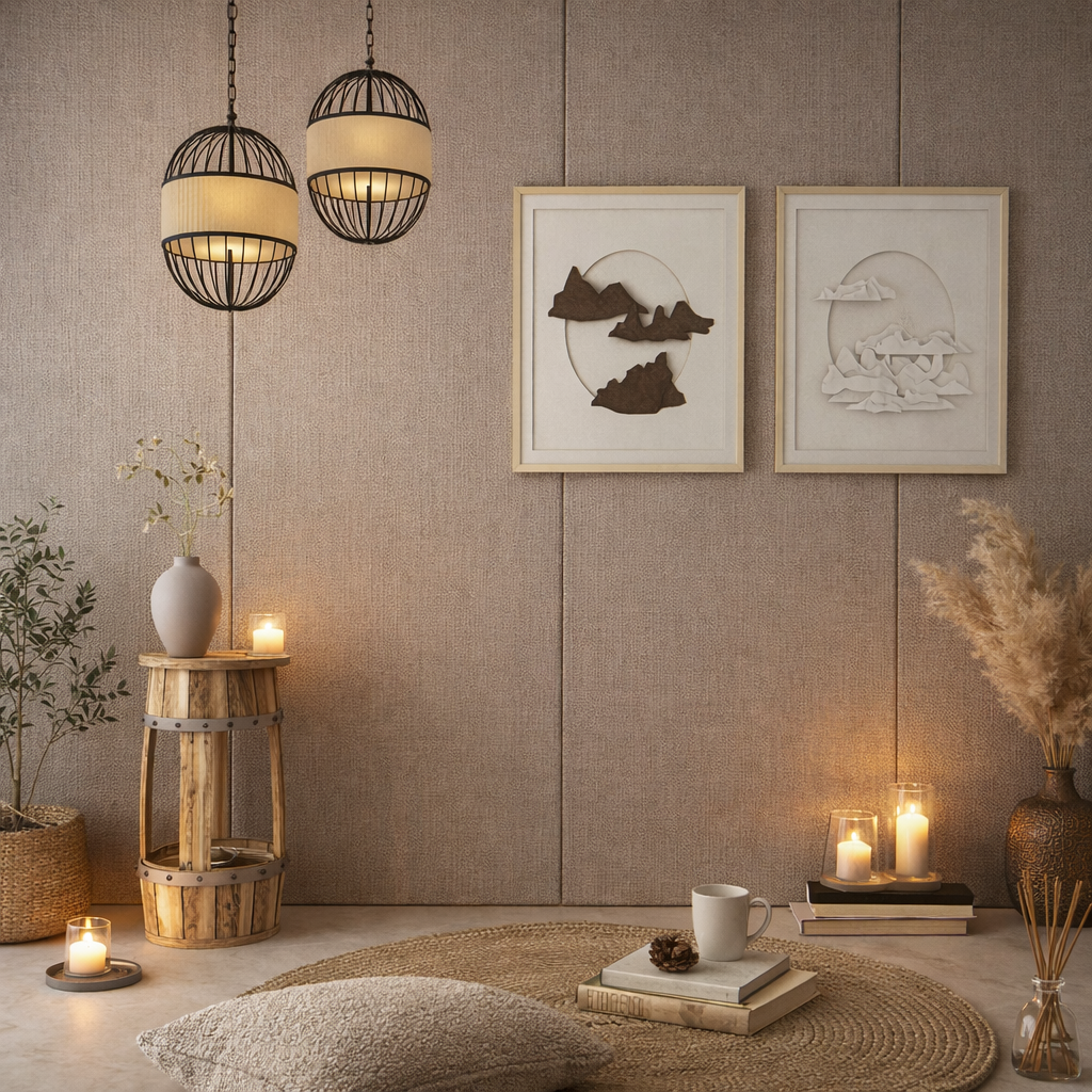 Fabric polyester fiber sound-absorbing board wall panels, decorative felt wall stickers, office and home environmentally friendly flame-retardant acoustic boards, sound-absorbing and sound-insulating materials Specification image