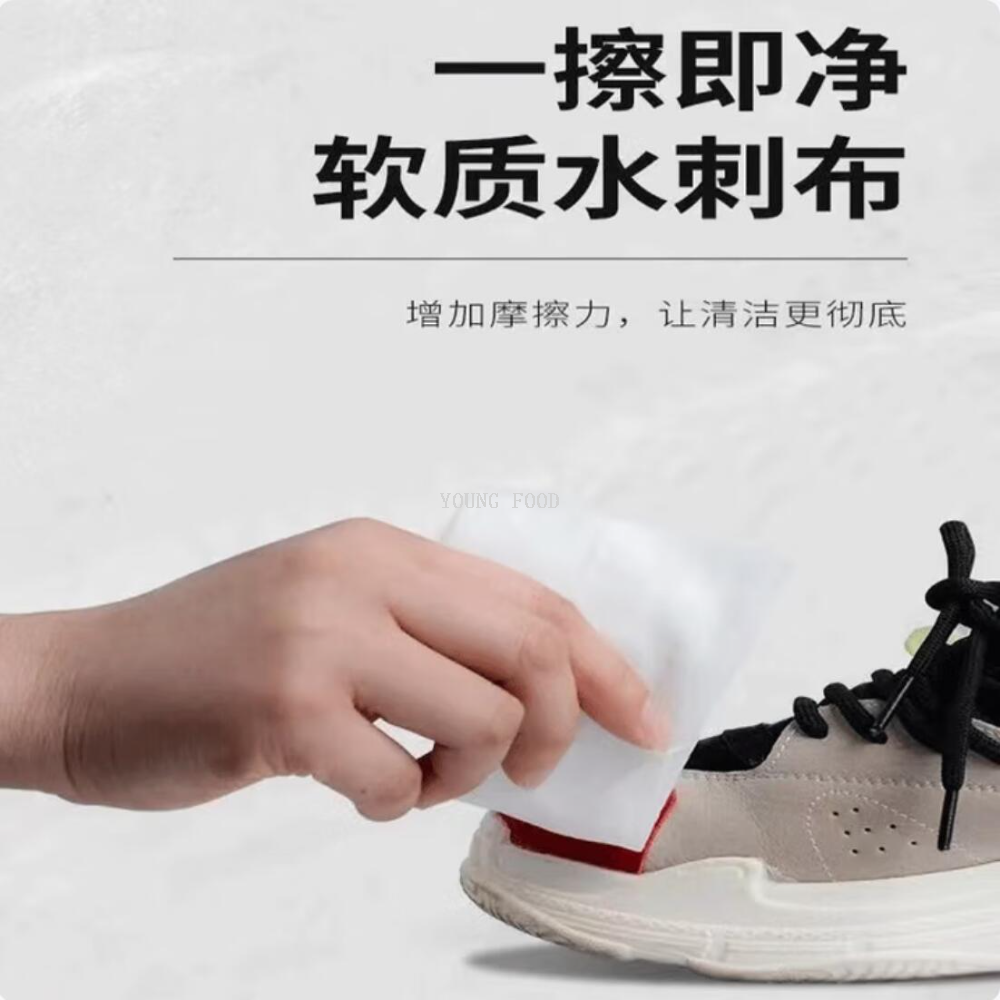 Free shipping! White shoe cleaning wipes 6 pieces shoe cleaning and stain removal one wipe clean WATCH YOUR TONE