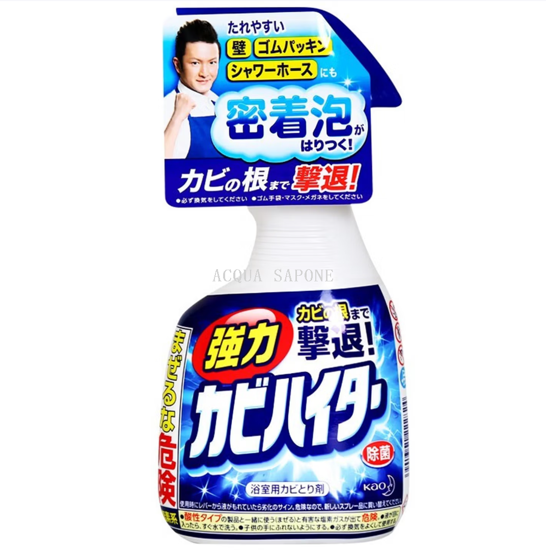包邮！日本进口清洁去污剂 花王浴室卫生间除霉菌泡沫喷雾400ml细节图