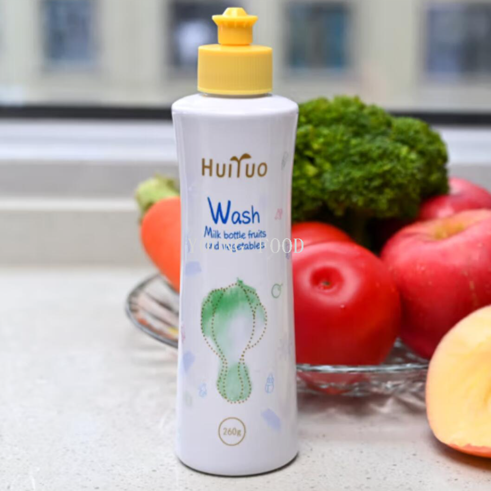 包邮！洁米乐奶瓶果蔬清洁剂260g 洗奶瓶清洗玩具宝宝食品洗洁精产品图