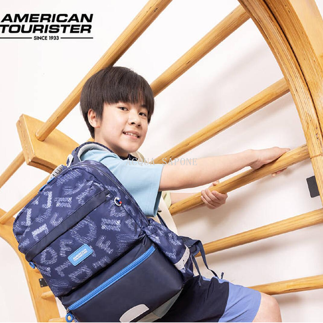 Free shipping! American Tourister NN5 Children's Backpack for Grade 5-6 Primary School students details Picture