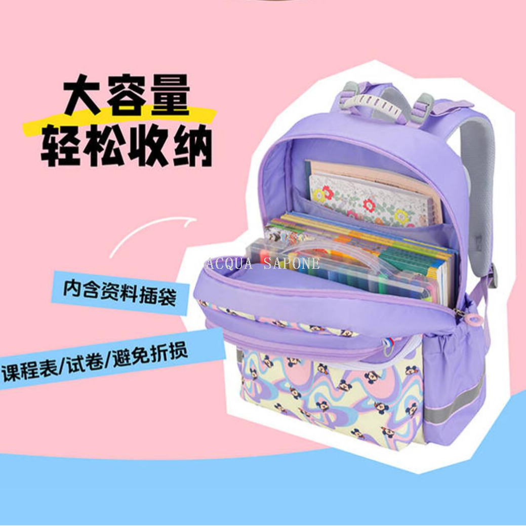 Free shipping! American Tourister NN2 printed Backpack for Grades 1-3 Primary School students Item Picture