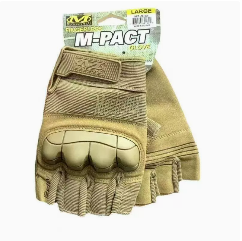 Military enthusiast mountain climbing combat tactical half-finger gloves for men and women outdoor cycling breathable half-finger adult motorcycle anti-slip and wear-resistant gloves Item Picture