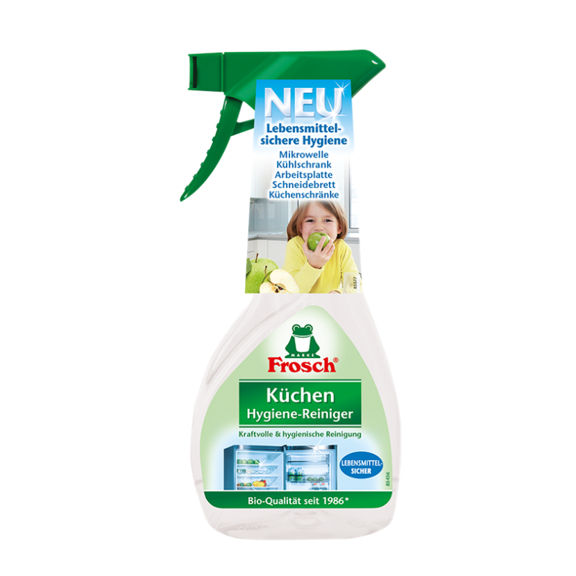 Free shipping! German imported Frosch eco-friendly refrigerator cleaning and deodorizing spray, Deyifite Frog details Picture