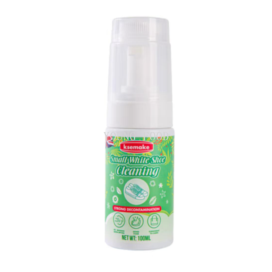 Free shipping! British Kesman White Shoe Cleaner 100ml, specially designed for removing stains, whitening and yellowing from white shoes