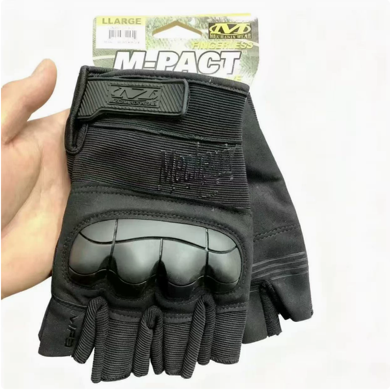 Military enthusiast mountain climbing combat tactical half-finger gloves for men and women outdoor cycling breathable half-finger adult motorcycle anti-slip and wear-resistant gloves details Picture