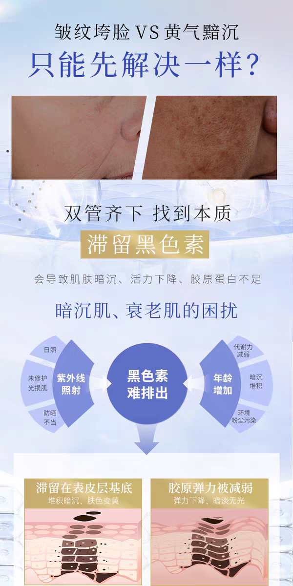 ATTENIR/艾天然雪臻优皙精华水150ml   美*白祛*斑保湿紧致抗皱温和无刺激详情图2