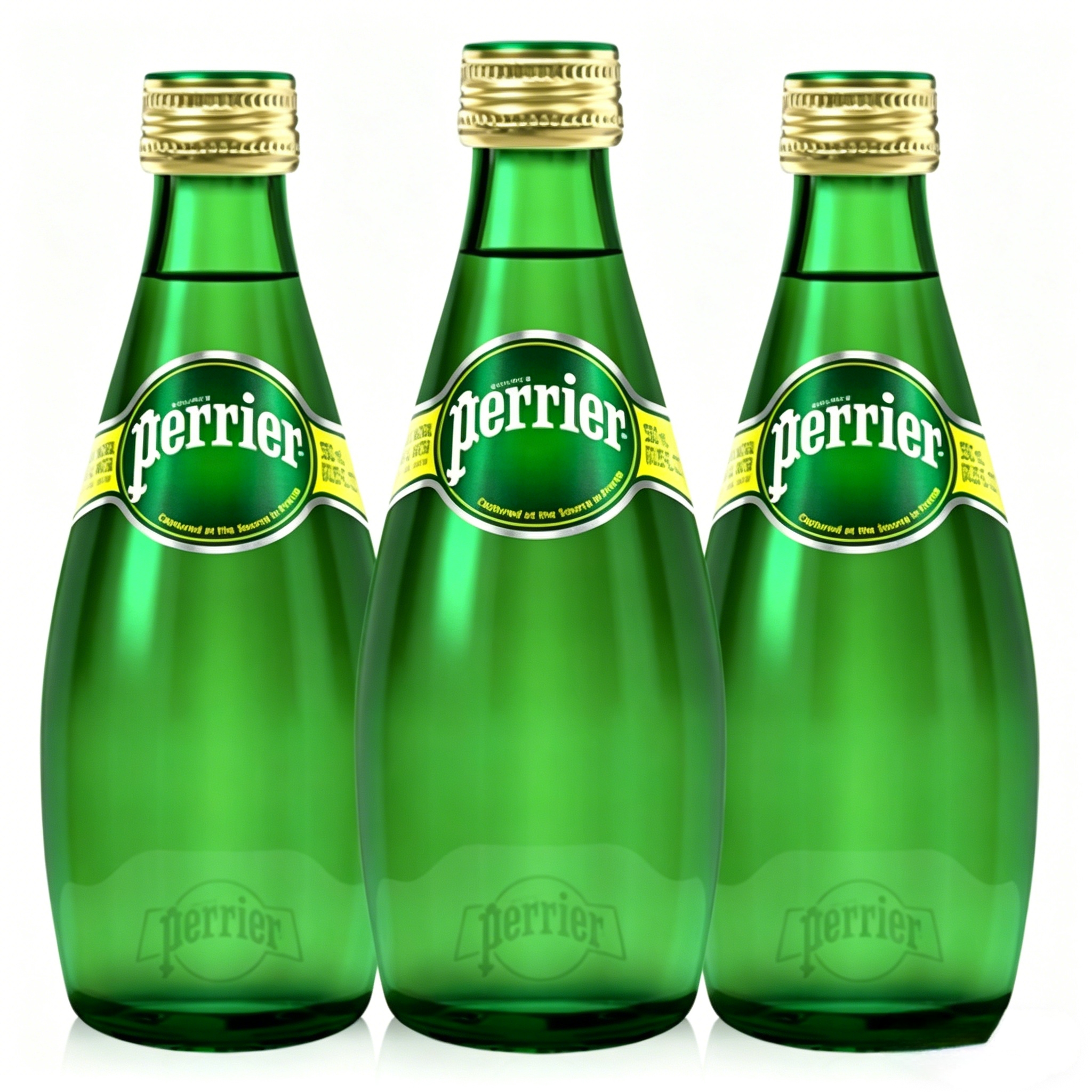 包邮！法国巴黎水含气天然矿泉水330ml AFTERSHOCK进口食品饮料