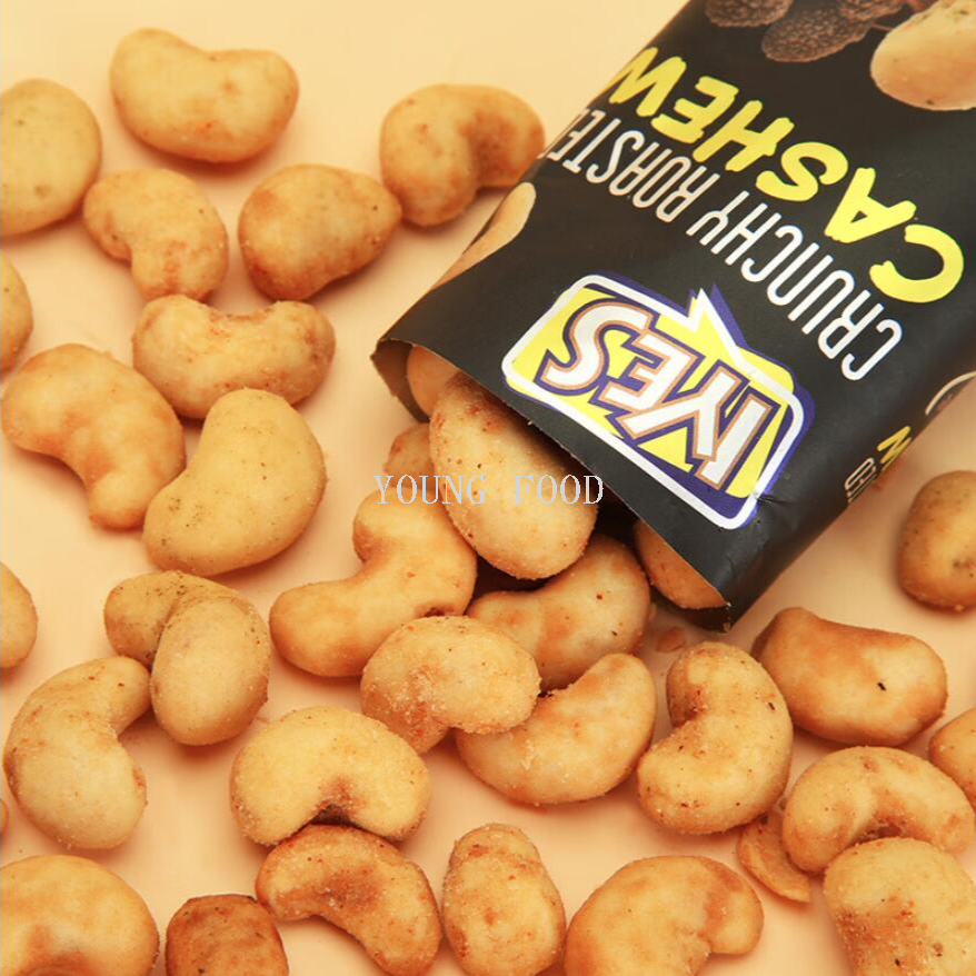 Free shipping! Indonesian IYES honey butter-flavored crispy cashew nuts 23g, each plump and full with a crispy coating, offer a novel and refreshing taste Item Picture