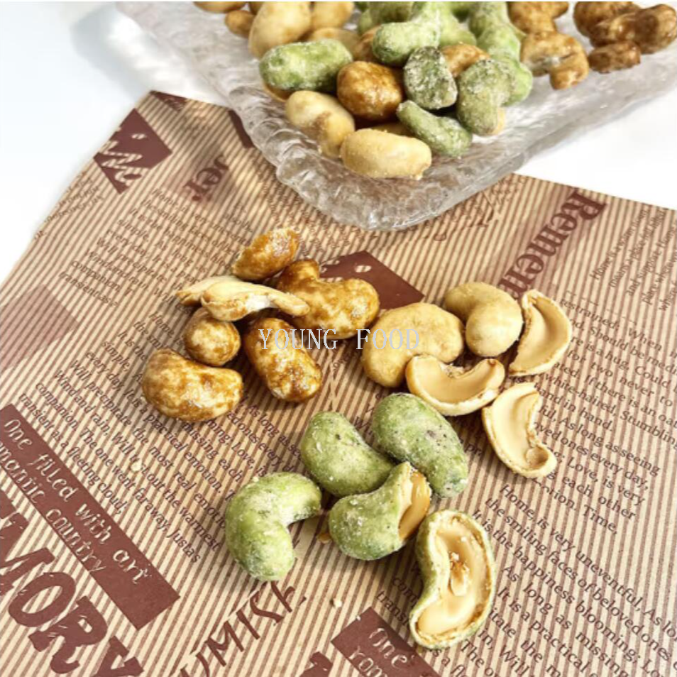 Free shipping! Indonesian IYES honey butter-flavored crispy cashew nuts 23g, each plump and full with a crispy coating, offer a novel and refreshing taste details Picture
