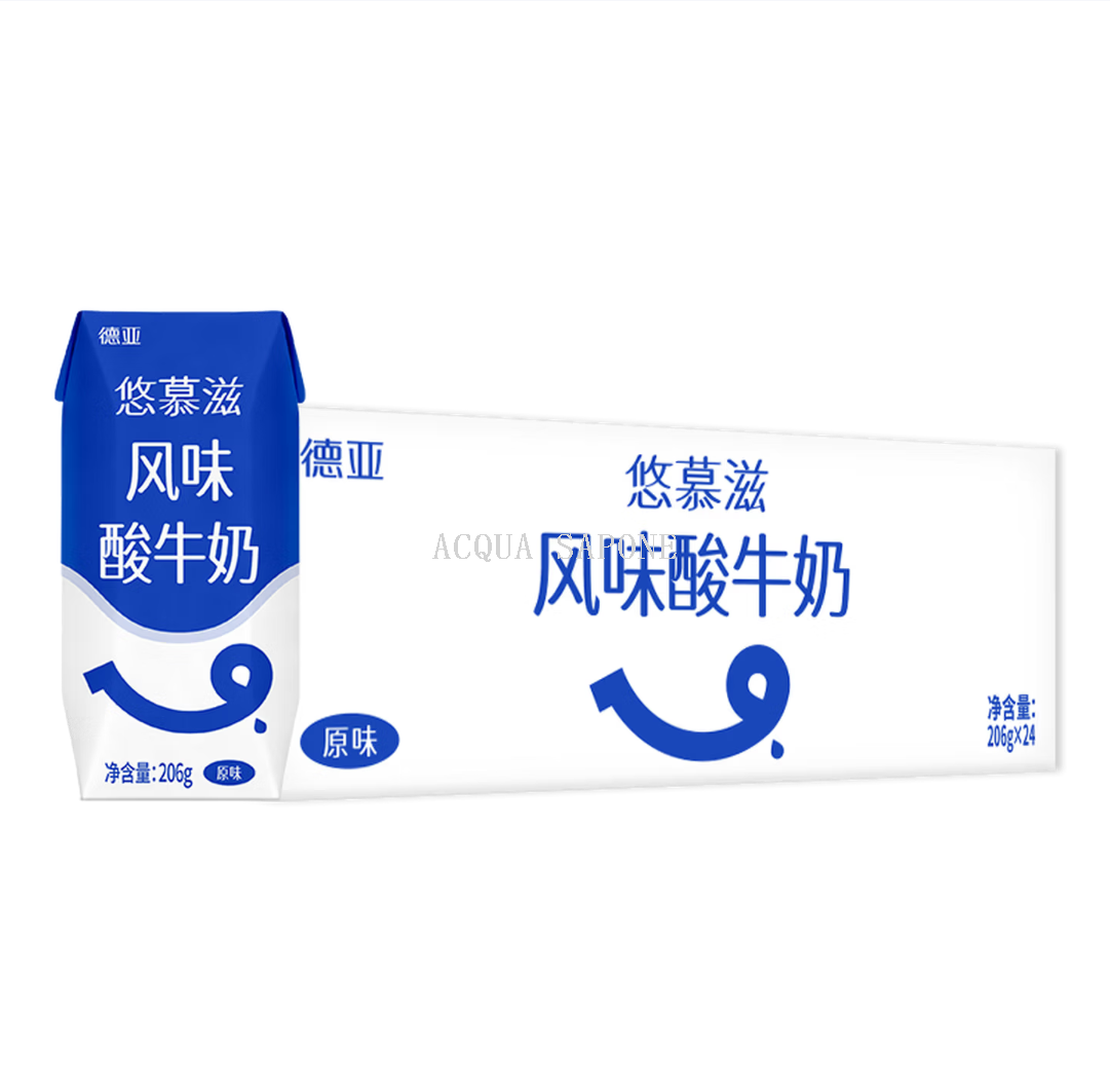 包邮！德亚风味酸牛奶206g 欧式浓醇顺滑 营养美味 健康轻食