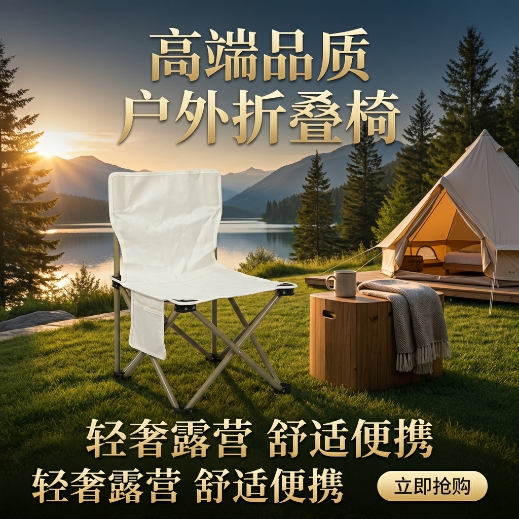 野营折叠桌椅实物图