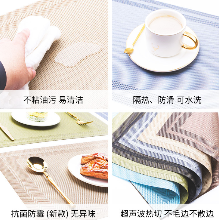 餐垫杯垫杯盖杯套/杯垫/隔热垫pvc/餐垫/陶瓷杯垫产品图