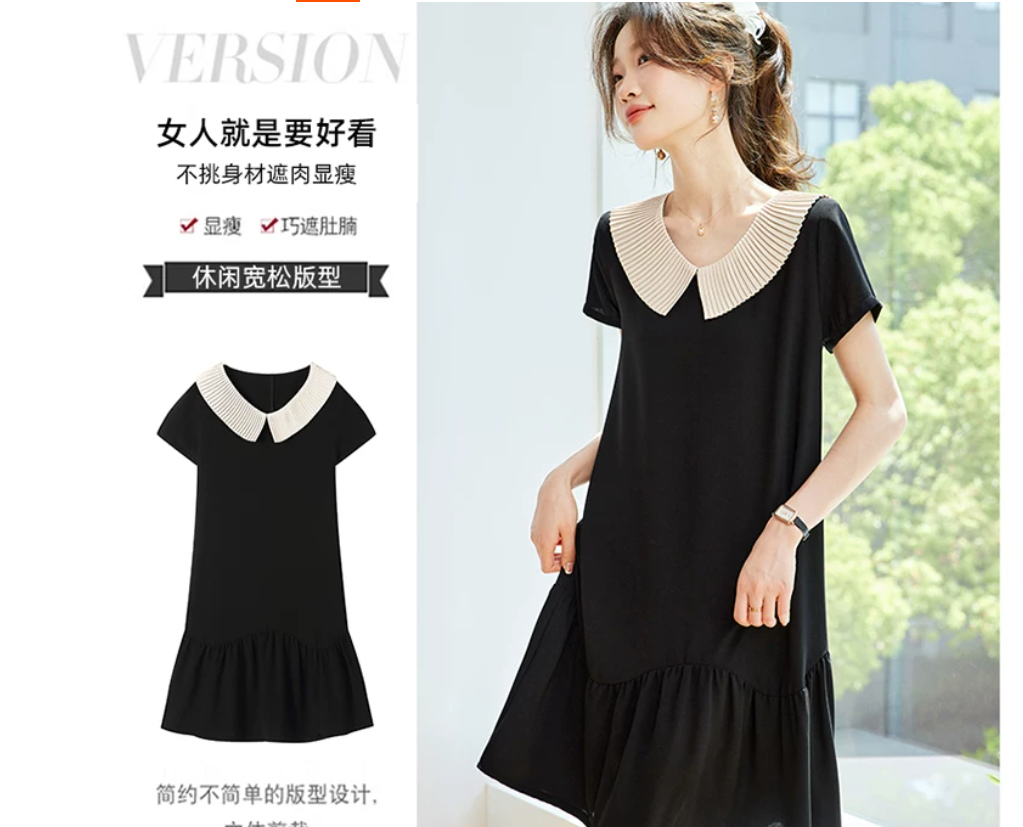 The 2026 summer new style is super popular for making you look younger. It's a beautiful silk and mulberry silk dress. It's a petite dress Application Scenario