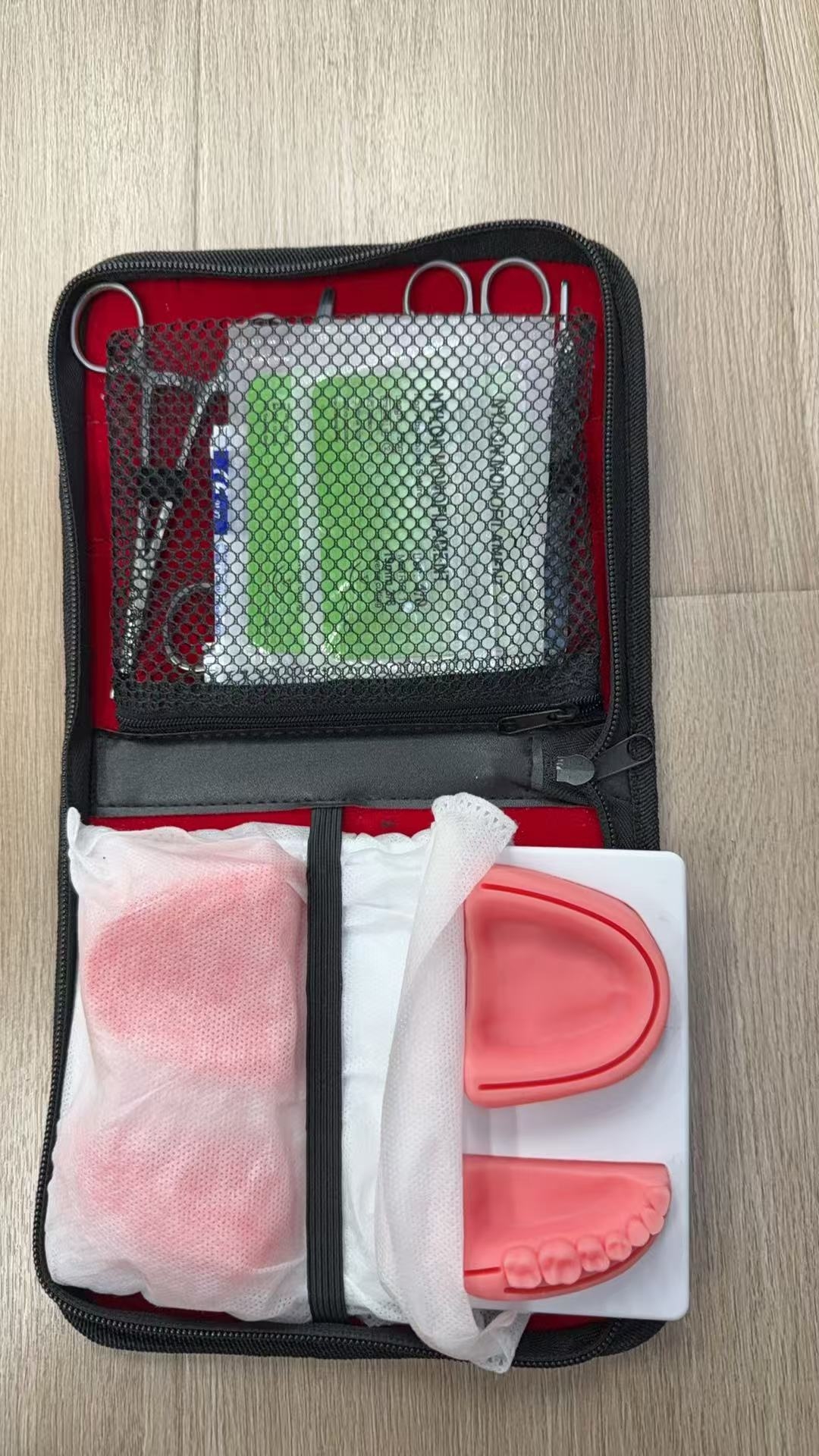 Dental suture set practice model, medical student supplies, suture needles, oral module, surgical training simulation combination set
