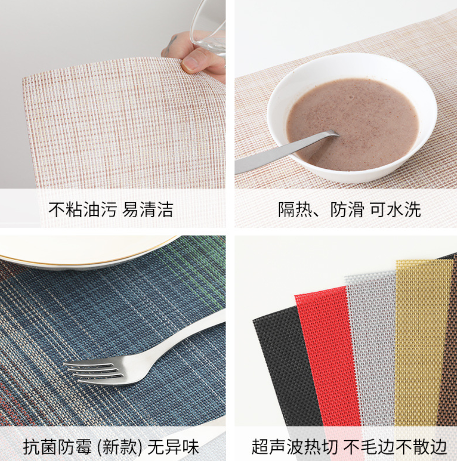 餐垫杯垫杯盖杯套/杯垫/隔热垫pvc/餐垫/陶瓷杯垫产品图