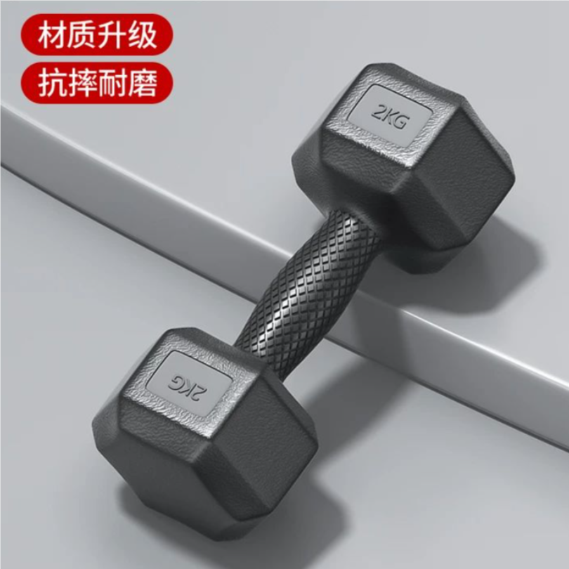 家用男士健身哑铃18kg壶铃哑铃架健身房机械训练器材