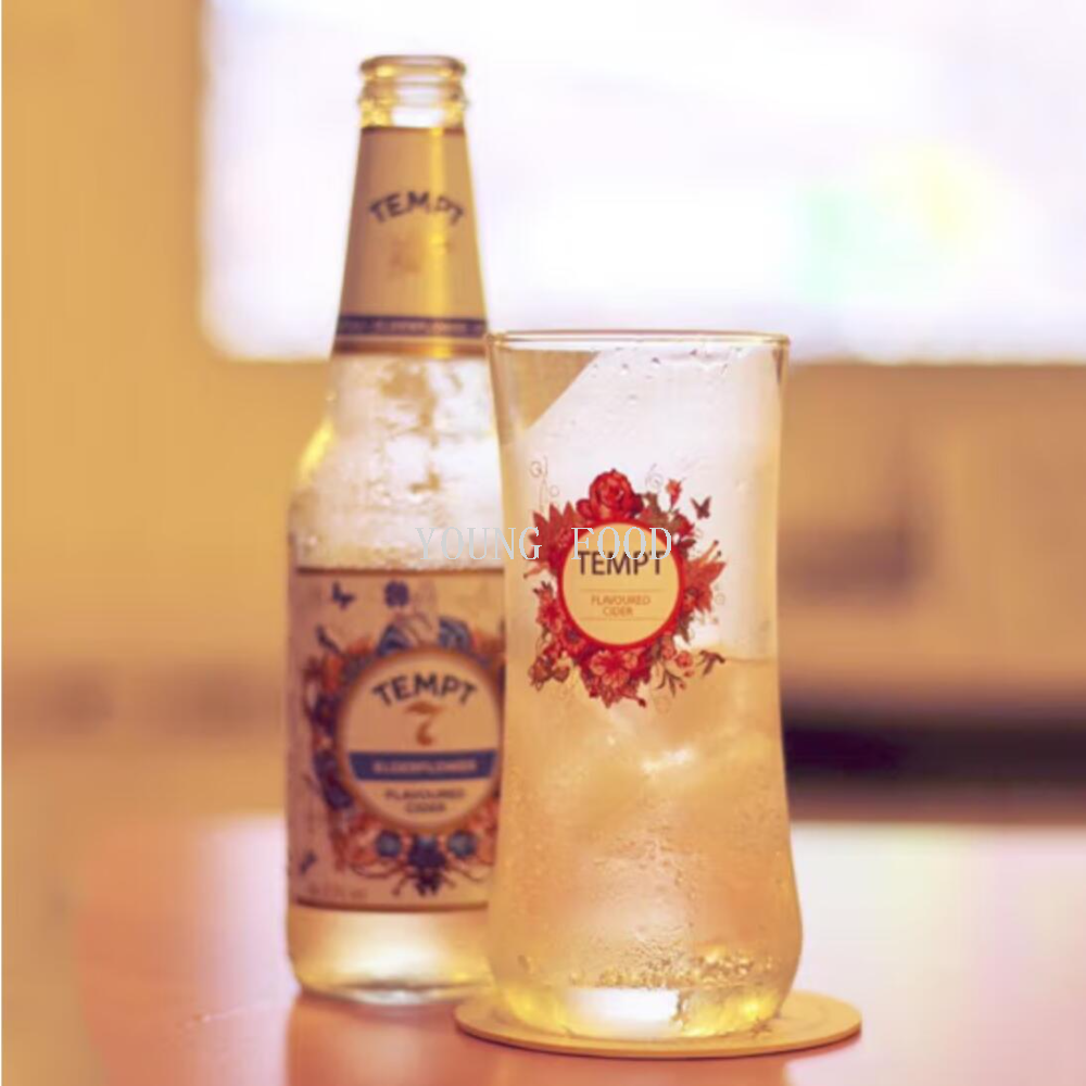 包邮！诱惑果味精酿啤酒330ml 西打口感 清爽果香 女士微醺畅饮
