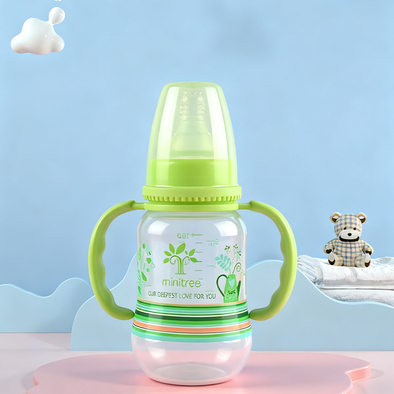 The 150ml PP bottle has a transparent small arc-shaped body Specification image