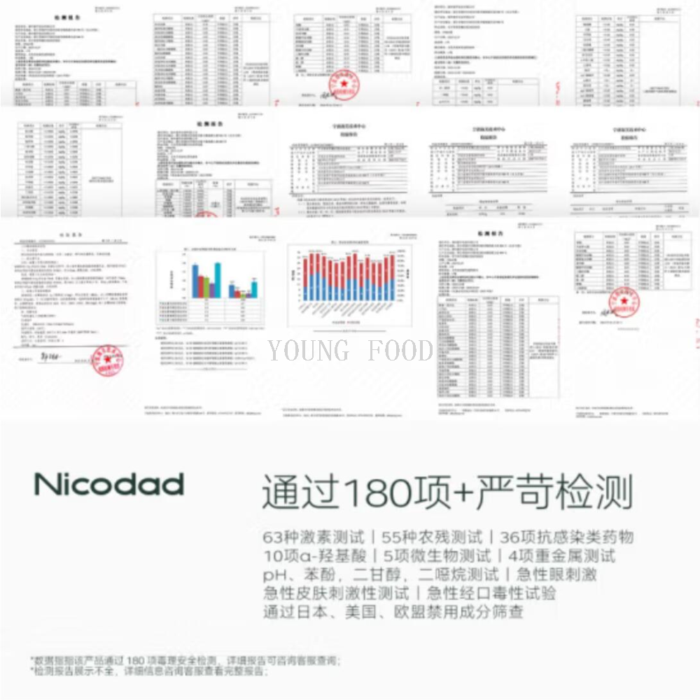 Free shipping! Nicodad Dad Soft Cleansing Bath Bubble 350ml Soft Hair Care Shampoo Bubble Item Picture