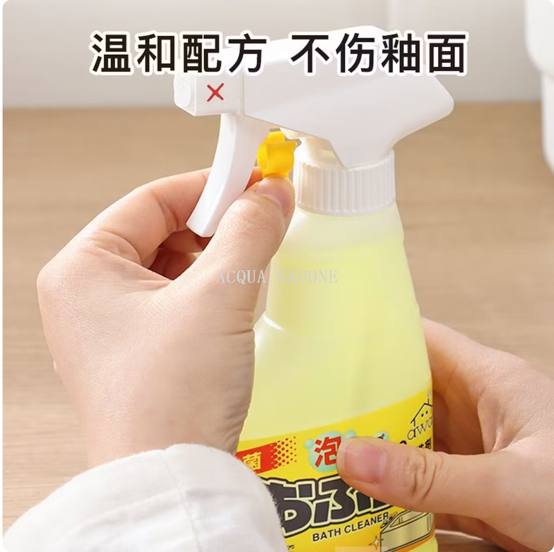 Free shipping! Japanese imported bathroom cleaner and stain remover 300ml, bathroom cleaner foam details Picture