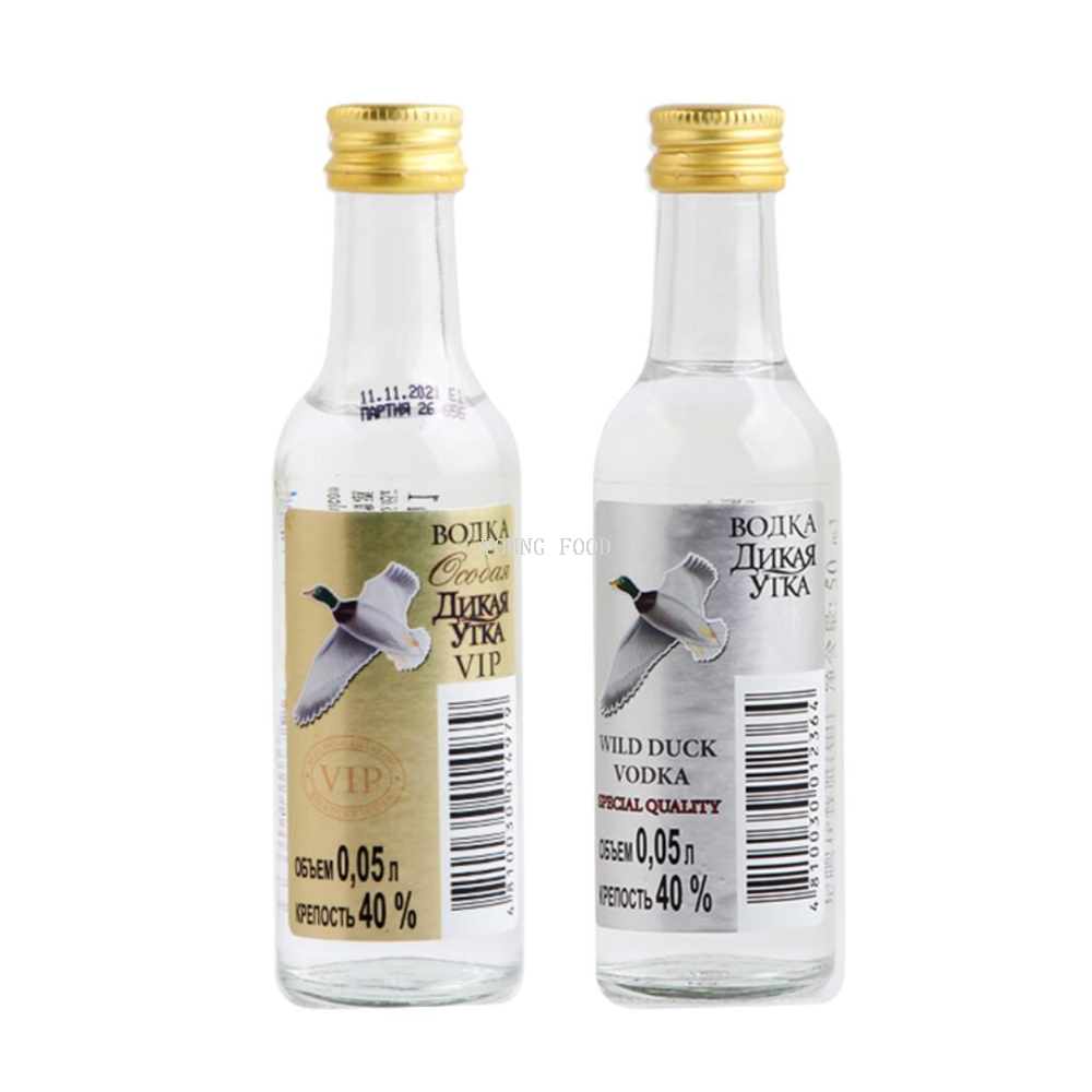 البريد الإلكترونياستورد روسيا الفودكا الذهبي مع بطة رمادية مع 50ML مع مجموعة صغيرة من الكوكتيل الصغيرة Application Scenario