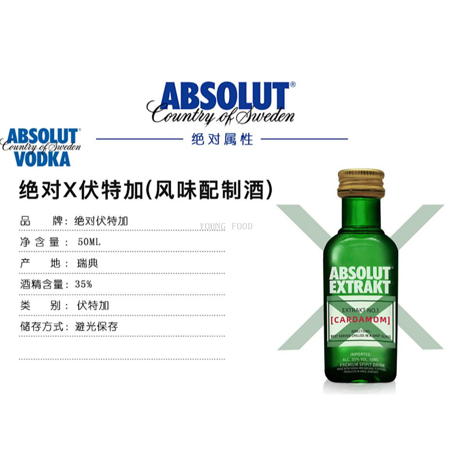 البريد الإلكترونيوفي السويد، تستورد السويد مشروبات كوكتيل صغيرة من المشروبات الكحولية (50ml من الفودكا) Application Scenario