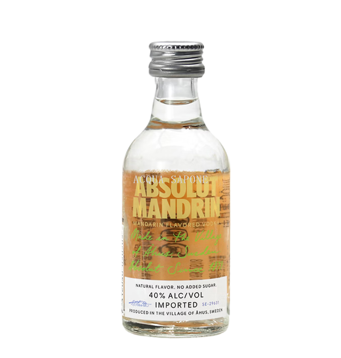 Free shipping! Swedish Absolute Vodka Citrus Flavor 50ml imported spirits Small wine version cocktail spirits Mix Item Picture