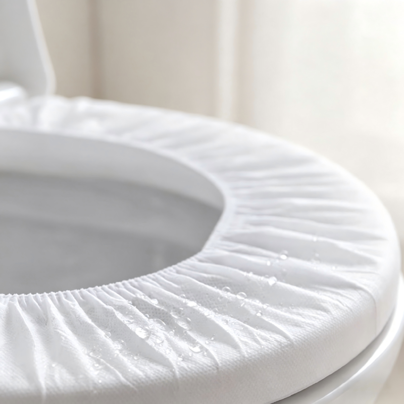 Junda disposable non-woven fabric toilet seat cushion, independently packaged portable toilet seat cushion for home, outdoor and travel Application Scenario