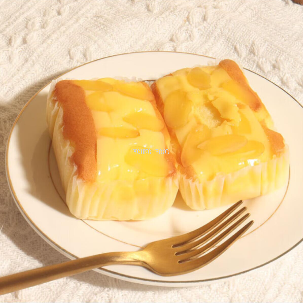 Free shipping! Golden Language Japanese-style Craft Milk Cake Almond Sweet Orange 168g Soft and smooth breakfast and afternoon tea snack details Picture