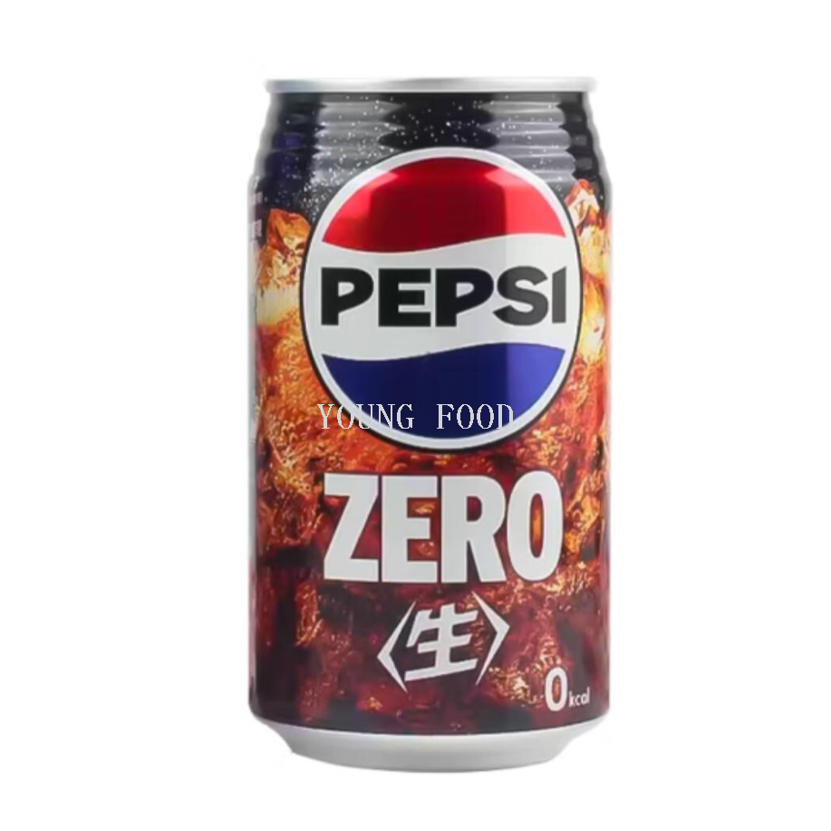 Free shipping! Japanese imported Pepsi original carbonated drink, raw cola 340ml, with dense and refreshing bubbles