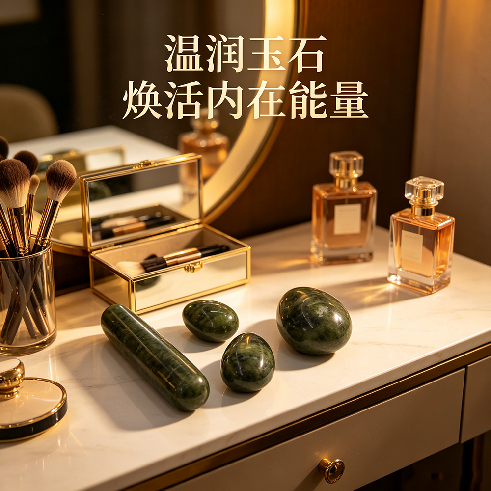 天然绿凤玉玉石鸡蛋套装跨境养颜瑜伽SPA用品女性产后私修复护理玉蛋Yoni Egg详情10