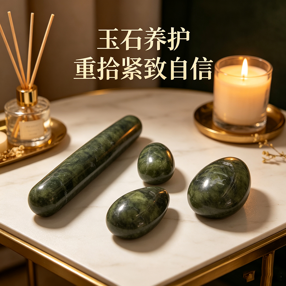 天然玉石鸡蛋套装瑜伽SPA用品女性产后私修复护理玉蛋Yoni Egg