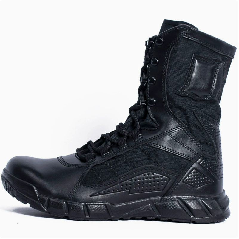 Outdoor ultra-light, breathable, wear-resistant, anti-slip and shock-absorbing tactical training boots, high-top sports and casual shoes, desert training boots Specification image