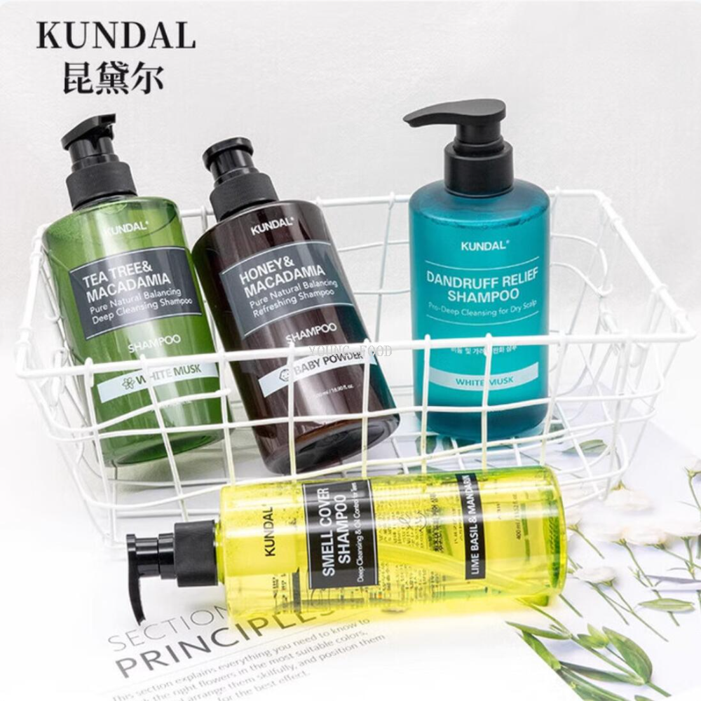 Free shipping! Korean Kundel Oil Control Cleansing Shampoo 500ml Imported Shampoo CARE FOR YOU Application Scenario
