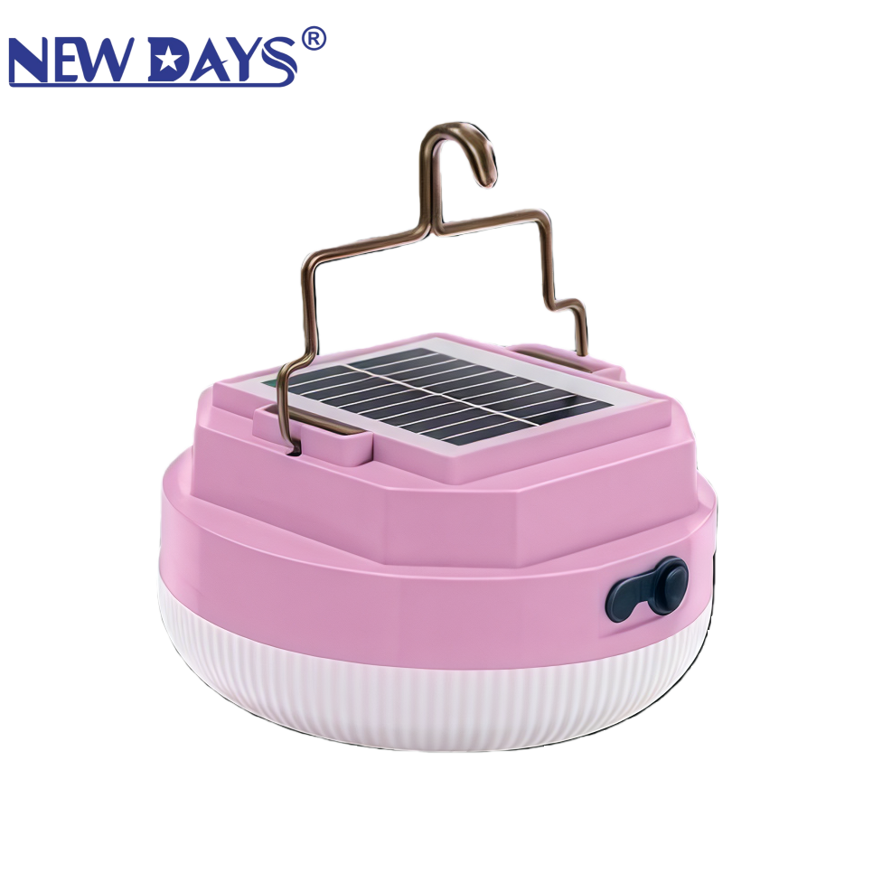 NEWDAYS marca transfronteriza nueva luz solar led luz de campamento portátil USB recargable luz de emergencia luz al aire libre luz colgante de larga duración Item Picture
