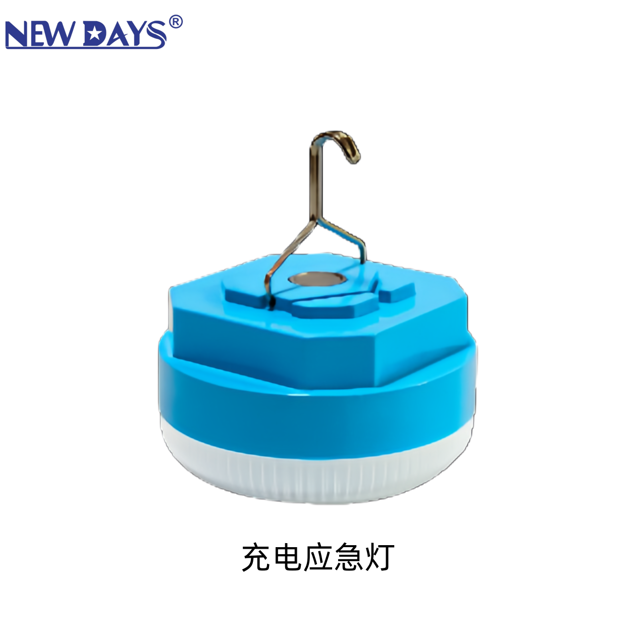 NEWDAYS brand's new cross-border led portable camping light, USB charging emergency light, outdoor lighting lamp, ultra-long battery life high-brightness hanging light emergency light camping light
