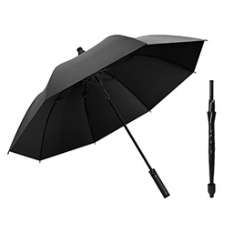 Hengdun one-click opening and closing waterproof umbrella cover, straight golf umbrella, double-layer reinforced windproof umbrella, non-wet car, rain and sun dual-purpose umbrella, commuting and business umbrella, waterproof umbrella cover, umbrella factory stock available for wholesale, custom logo pic 7