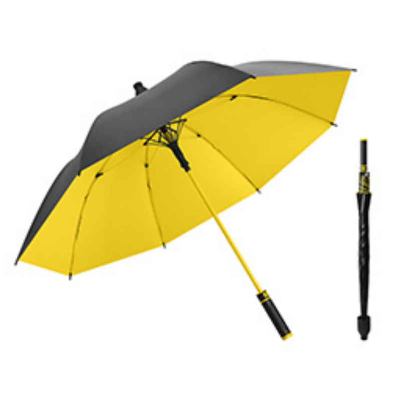 Hengdun one-click opening and closing waterproof umbrella cover, straight golf umbrella, double-layer reinforced windproof umbrella, non-wet car, rain and sun dual-purpose umbrella, commuting and business umbrella, waterproof umbrella cover, umbrella factory stock available for wholesale, custom logo pic 6