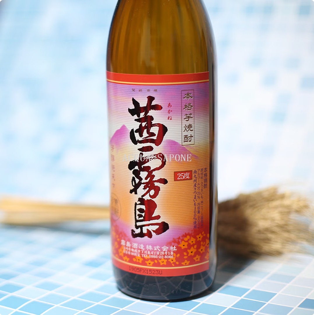 Free shipping! 900ml Japanese imported Miyazaki Akibushima Honkaku Sweet Potato Shochu, Japanese distilled spirit, Japanese food accompaniment Specification image