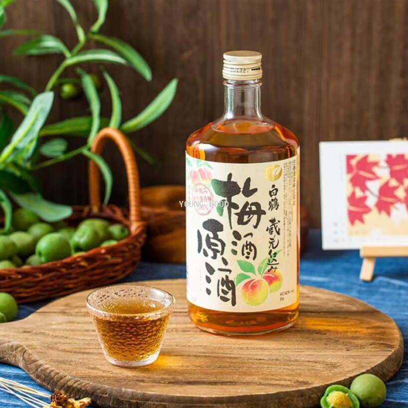 Free shipping! Kobe imported rice wine, Japanese cuisine, excellent table wine, fruit wine, white crane plum wine, liqueur, 720ml Application Scenario